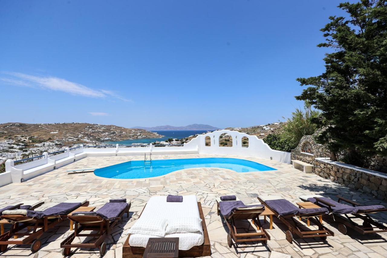 Mykonos In White Villa Mykonos Town Ngoại thất bức ảnh