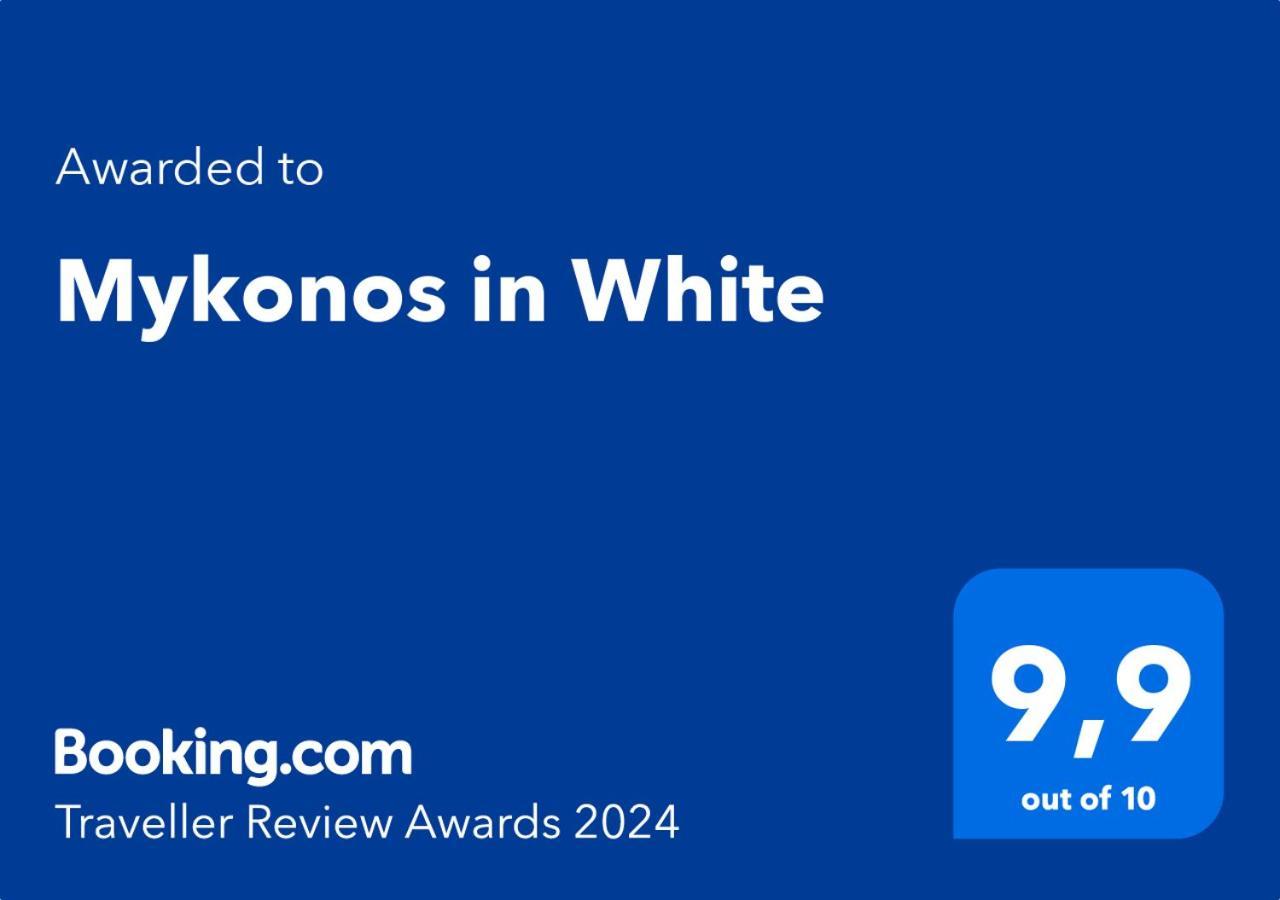 Mykonos In White Villa Mykonos Town Ngoại thất bức ảnh